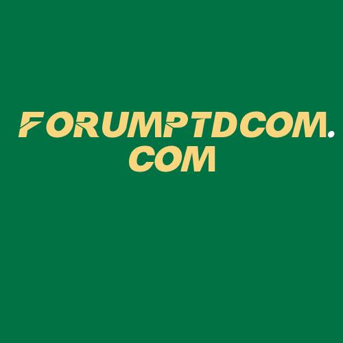 Logo da FORUMPTDCOM